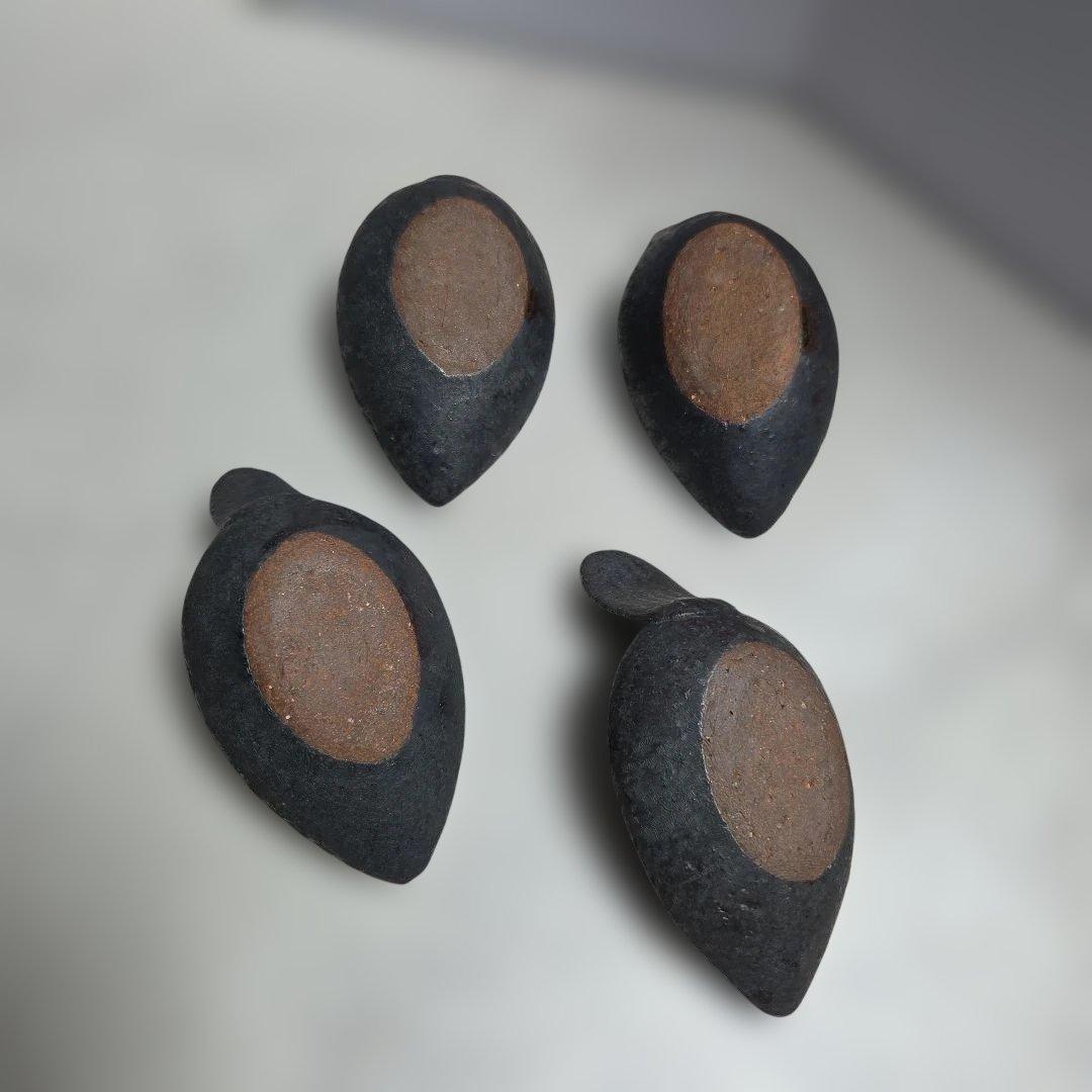 市野吉記　匙　4個