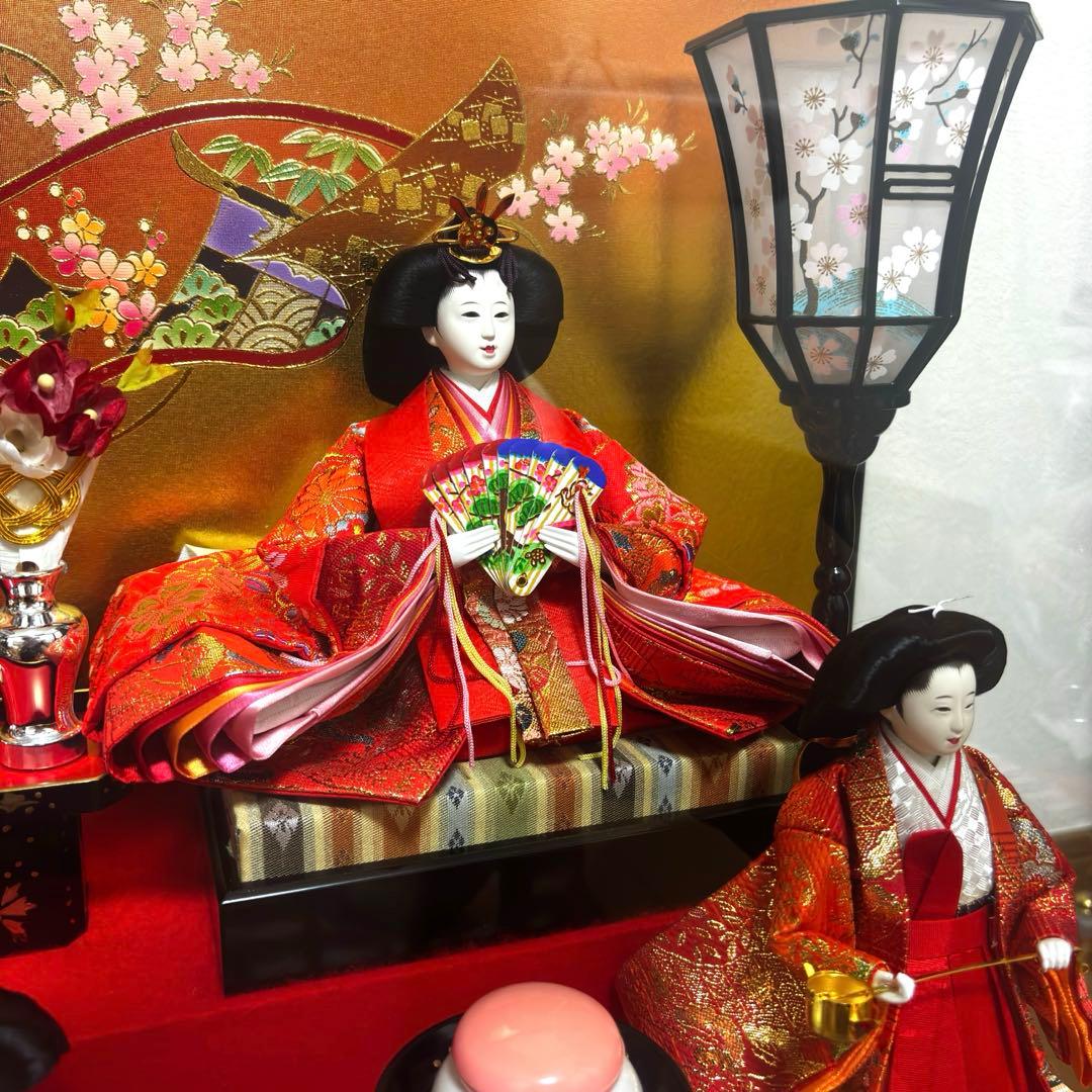 値下げ‼️東京久月　ひな祭り ひな人形　オルゴール付き