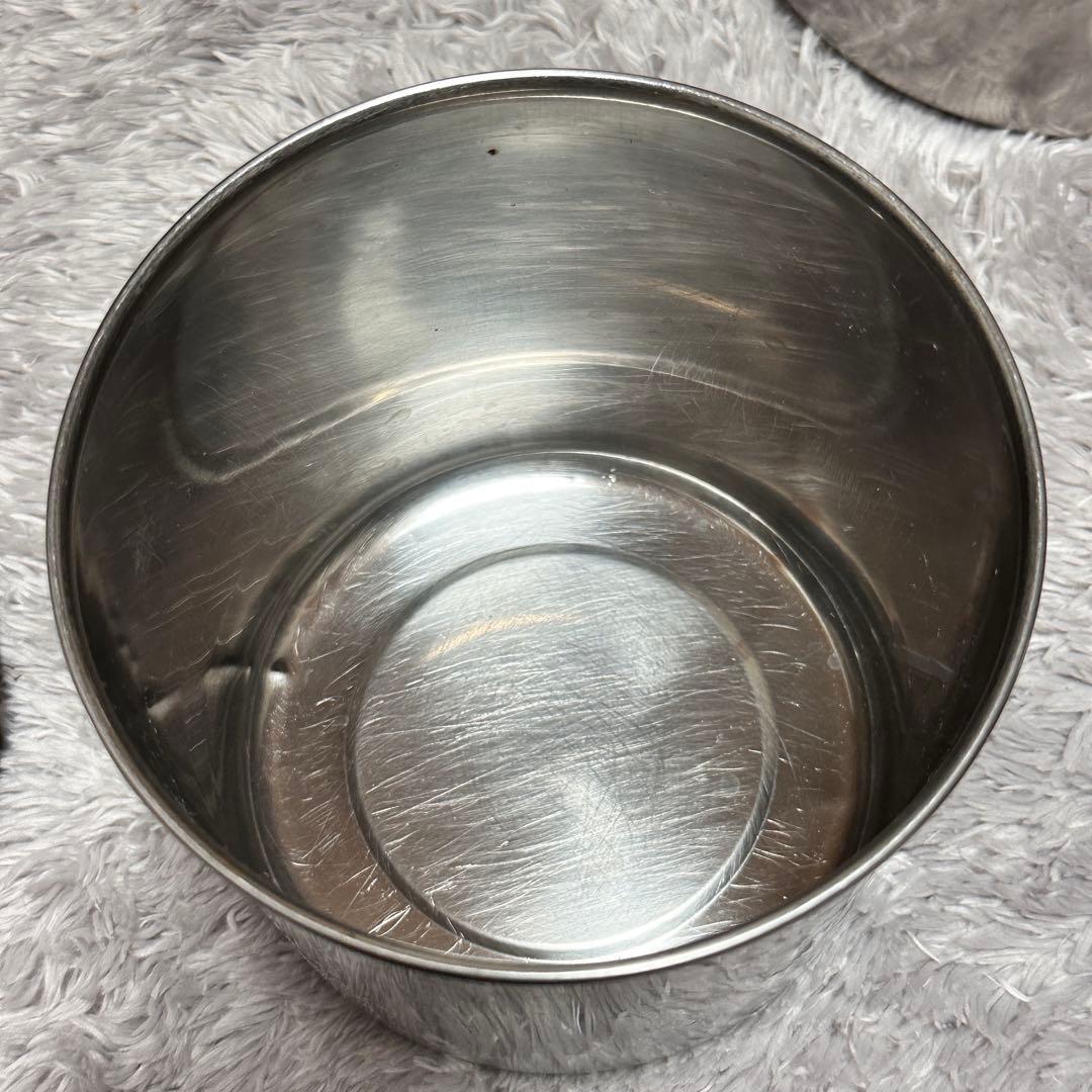 業務用 ステンレス 寸胴鍋 蒸し器 4個セット 大中小