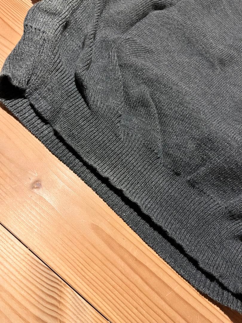 COMME des GARÇONS グレー クルーネックセーター XL