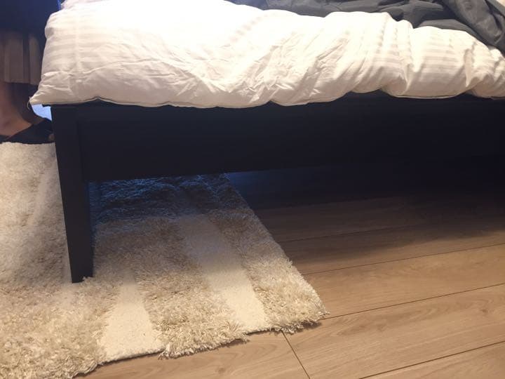 フレームはオーダーメイド マットはNsleep