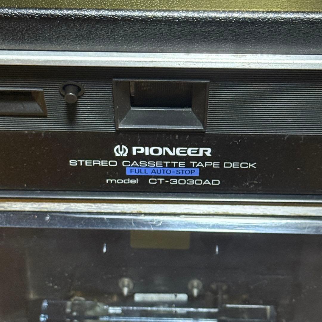 【ヴィンテージ】パイオニア　Pioneer CT-3030ad 1970年代