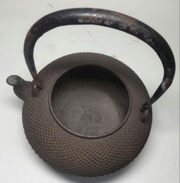 南部鉄器 鉄瓶 龍文堂 「ナショナル電子ランプ」