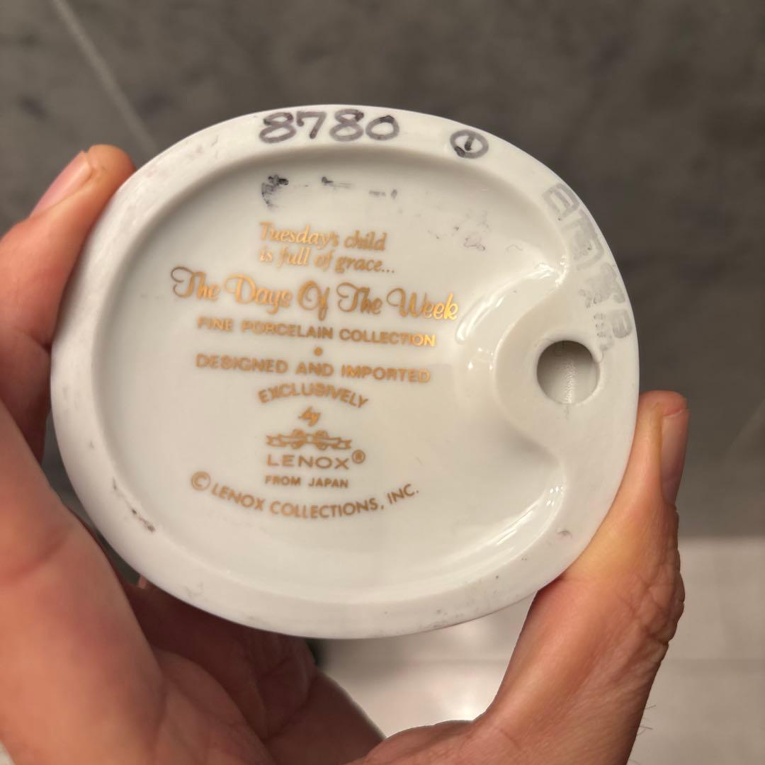 米ホワイトハウス御用達レノックスの可愛すぎるバレリーナ少女の陶器