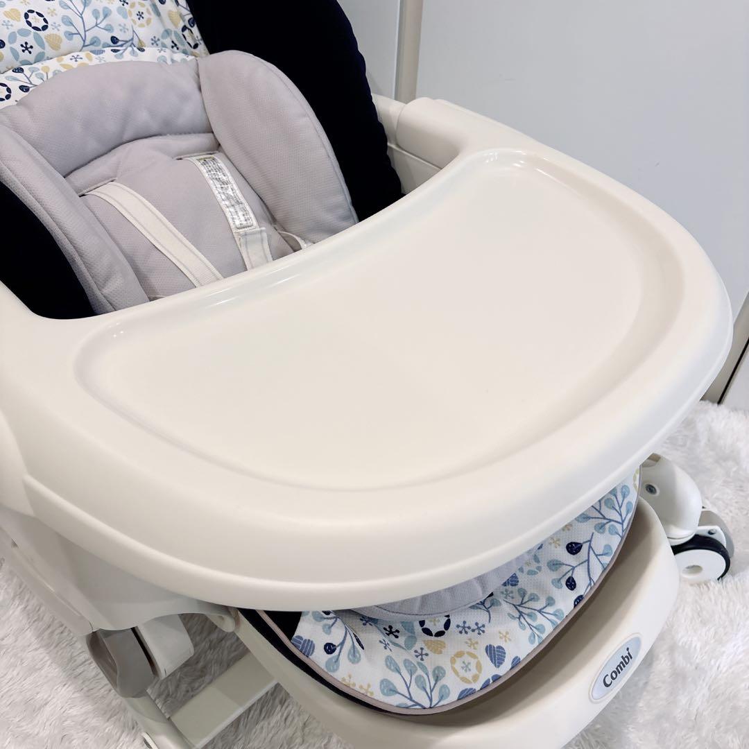 【美品】Combi ベビーステーション ✨限定モデル✨ハイローチェア