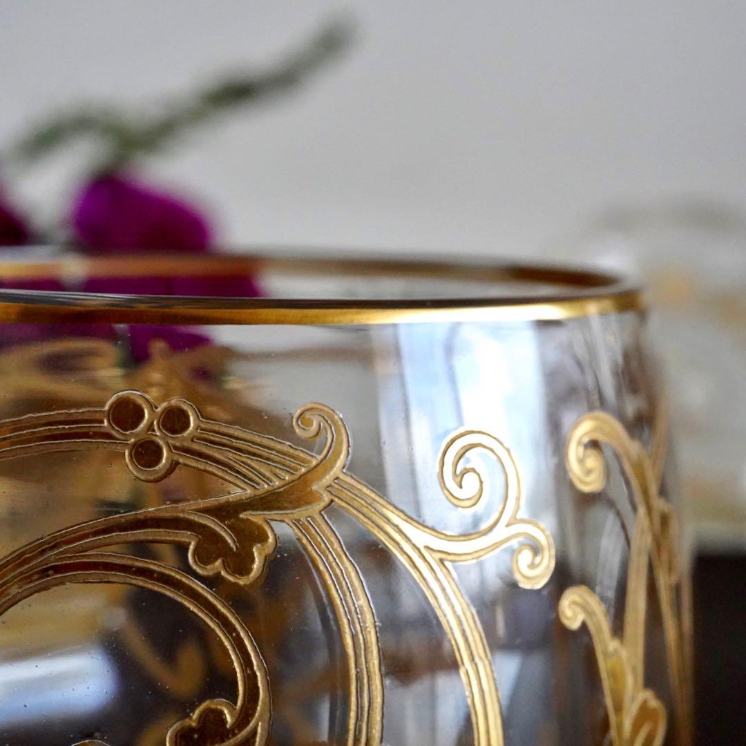 希少★24金彩★美品オールドサンルイ★クリュニー★ボンボニエール★蓋物★小物入れ