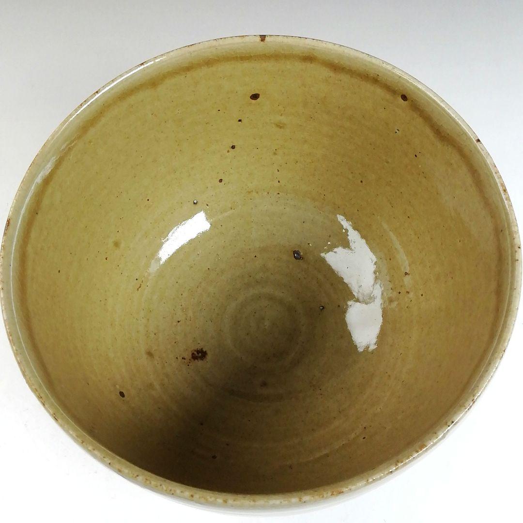 Ｔ７７２　茶碗　『虫明焼』『松本学 造』　共箱　抹茶碗　茶道具