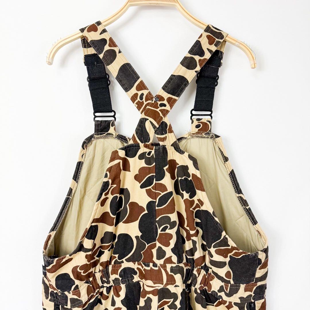 80s 10X USA製 ダックハンターカモ つなぎ オーバーオール S48b