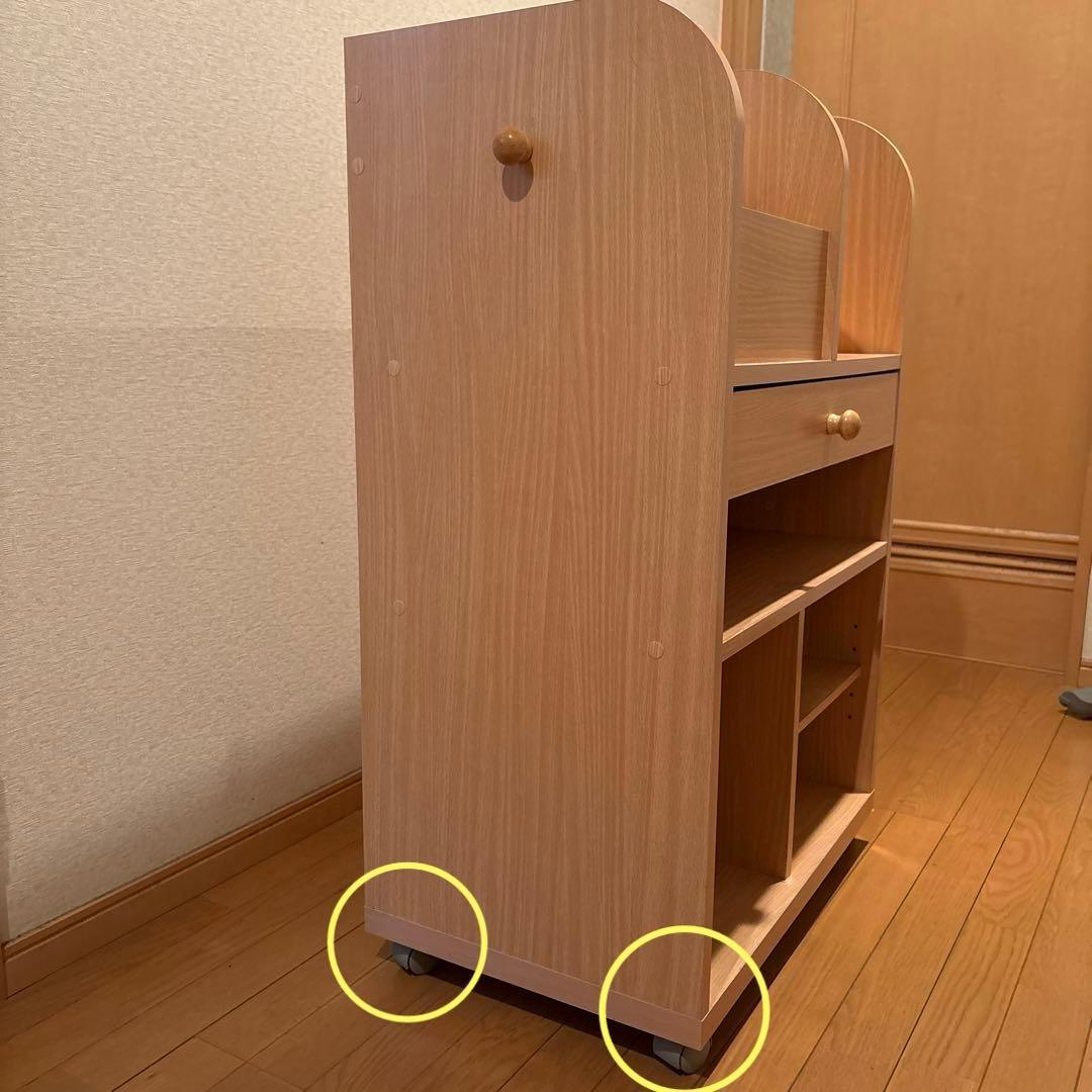 ランドセルラック　茶色