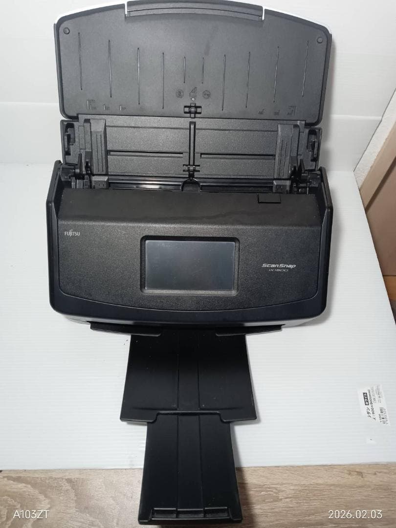 政宗 ScanSnap ix1500 スキャン18085枚数