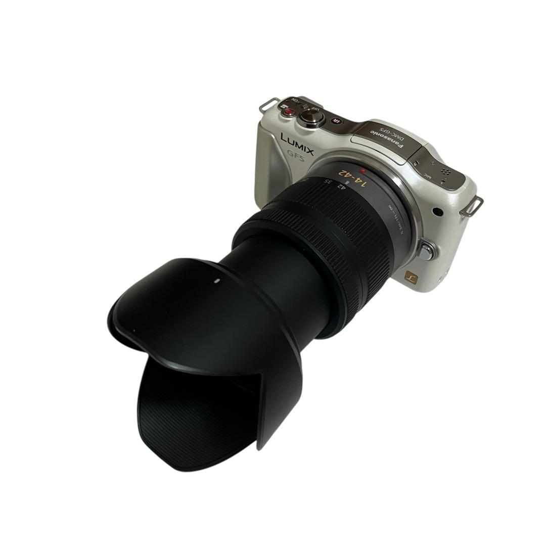 パナソニック　LUMIX　DMC-GF5 レンズセット　コンデジ　バッテリー2個