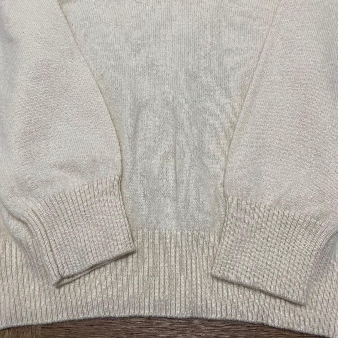 パーリーゲイツ♡ニット♡カシミア♡ホワイト♡ネイビー♡M