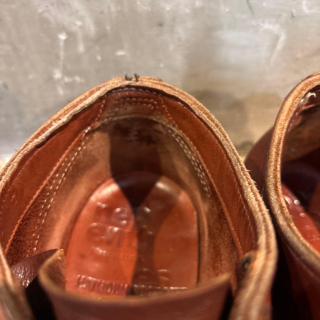 ハソーン　ネペンテス別注　オックスフォードブーツ　8 1/2 茶色　ブラウン