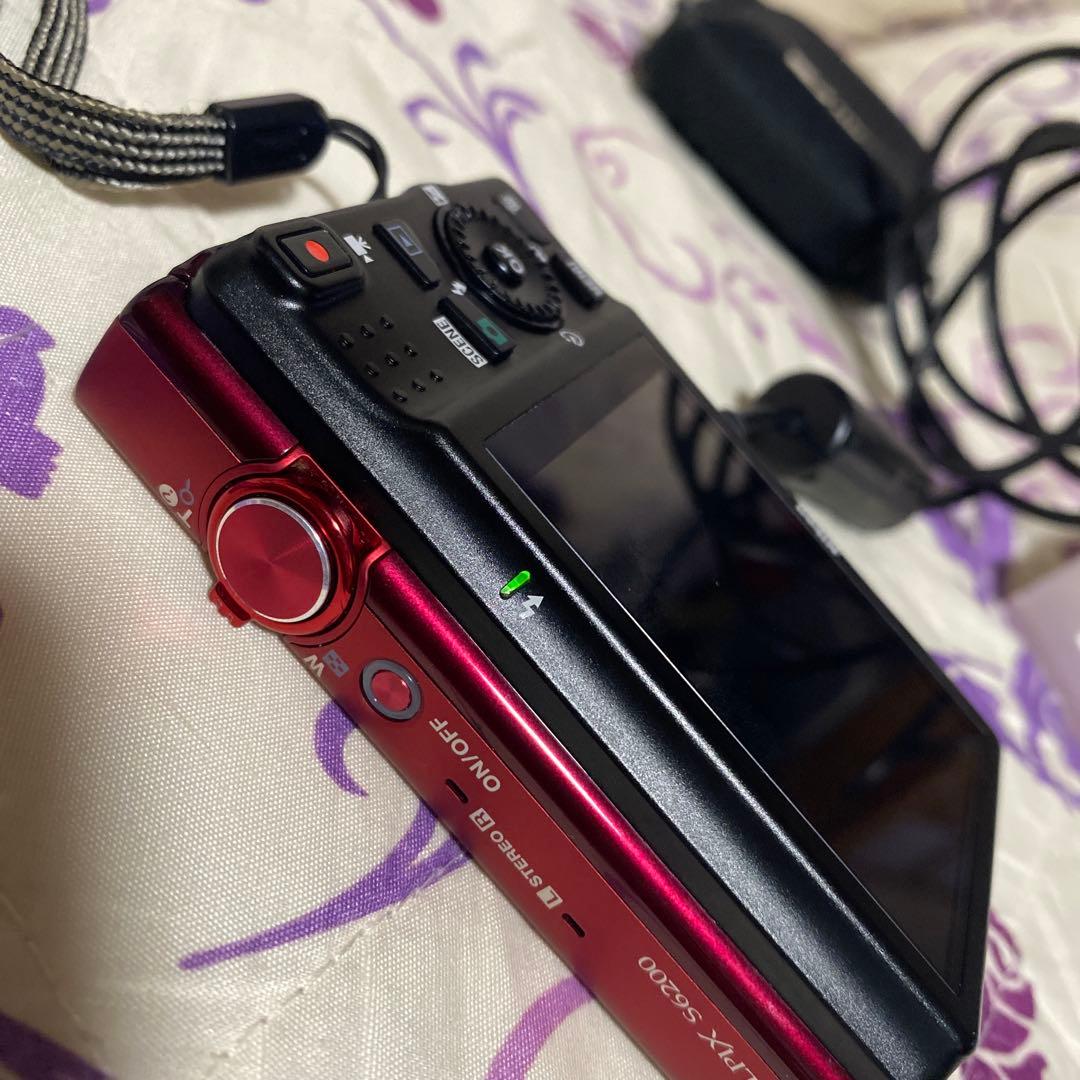 Nikon COOLPIX S6200 レッド♢説明書&充電アダプター付き