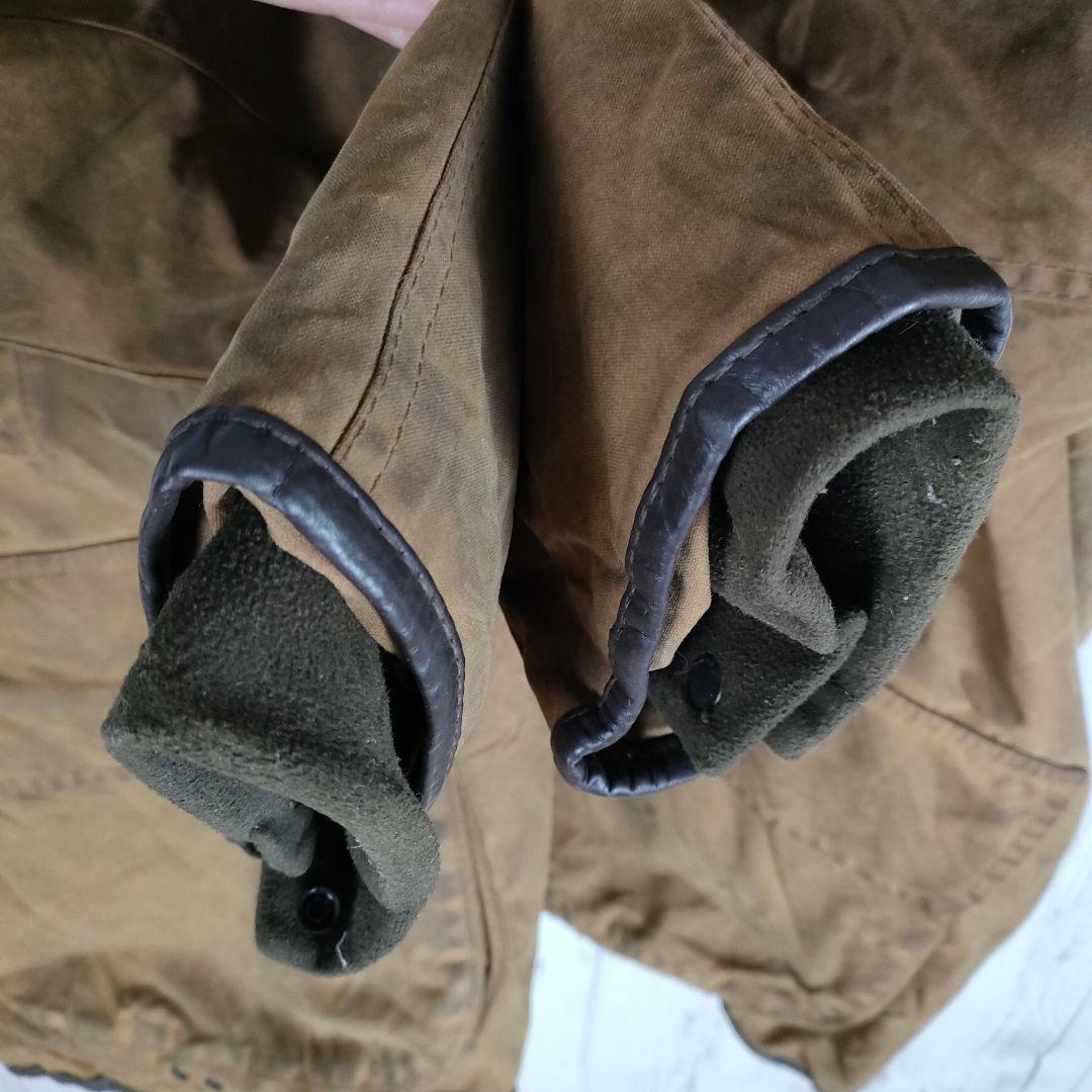 希少♪ バブアー オイルドジャケット BEAUCHAMP 英国製 茶 2XL