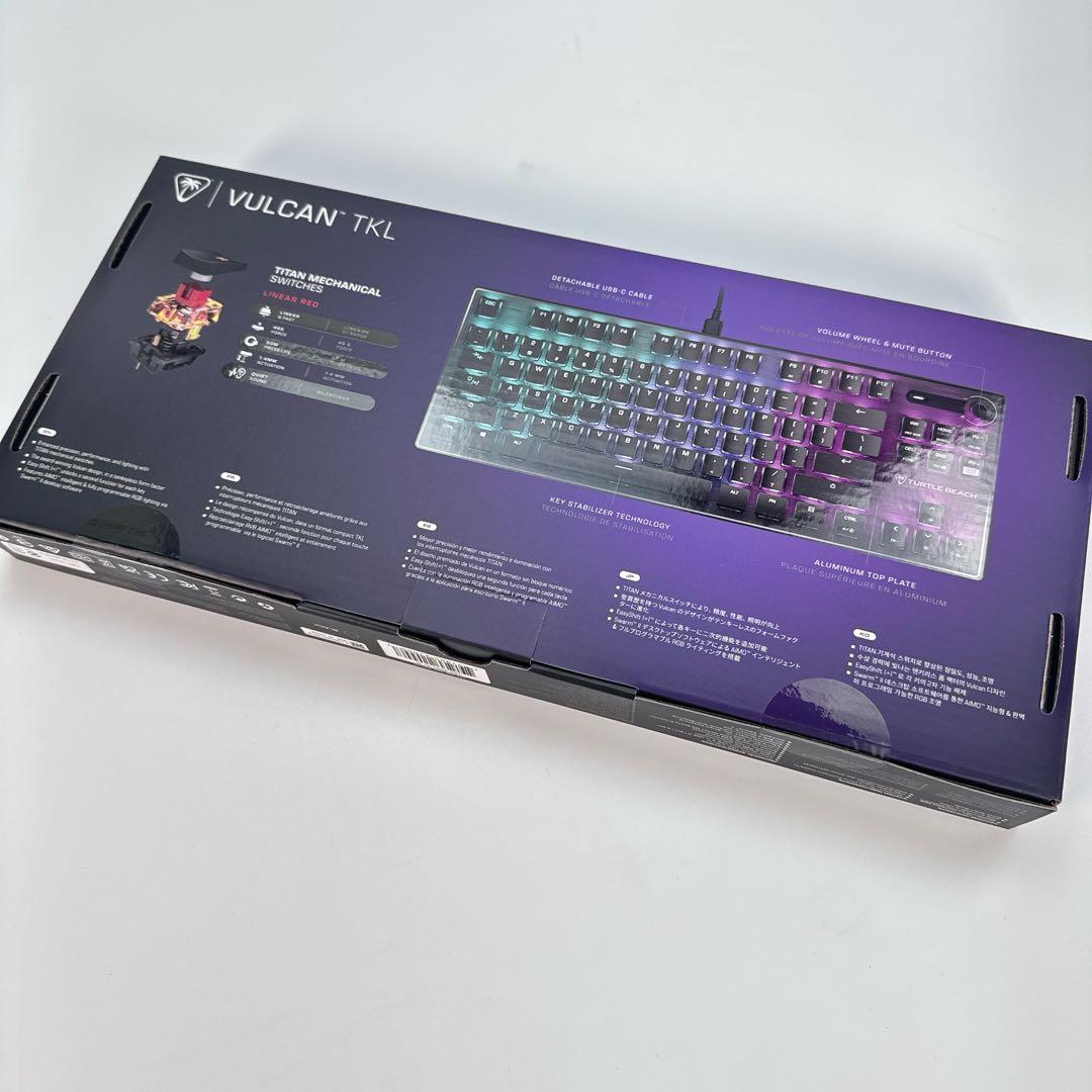 新品　TurtleBeach Vulcan TKL AIMO JP キーボード