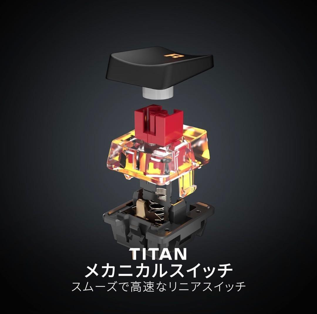 新品　TurtleBeach Vulcan TKL AIMO JP キーボード