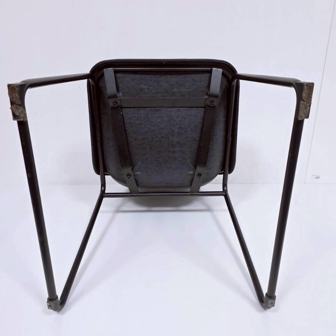 CRASHGATE Knot antiques ログチェア ヴィンテージブラック