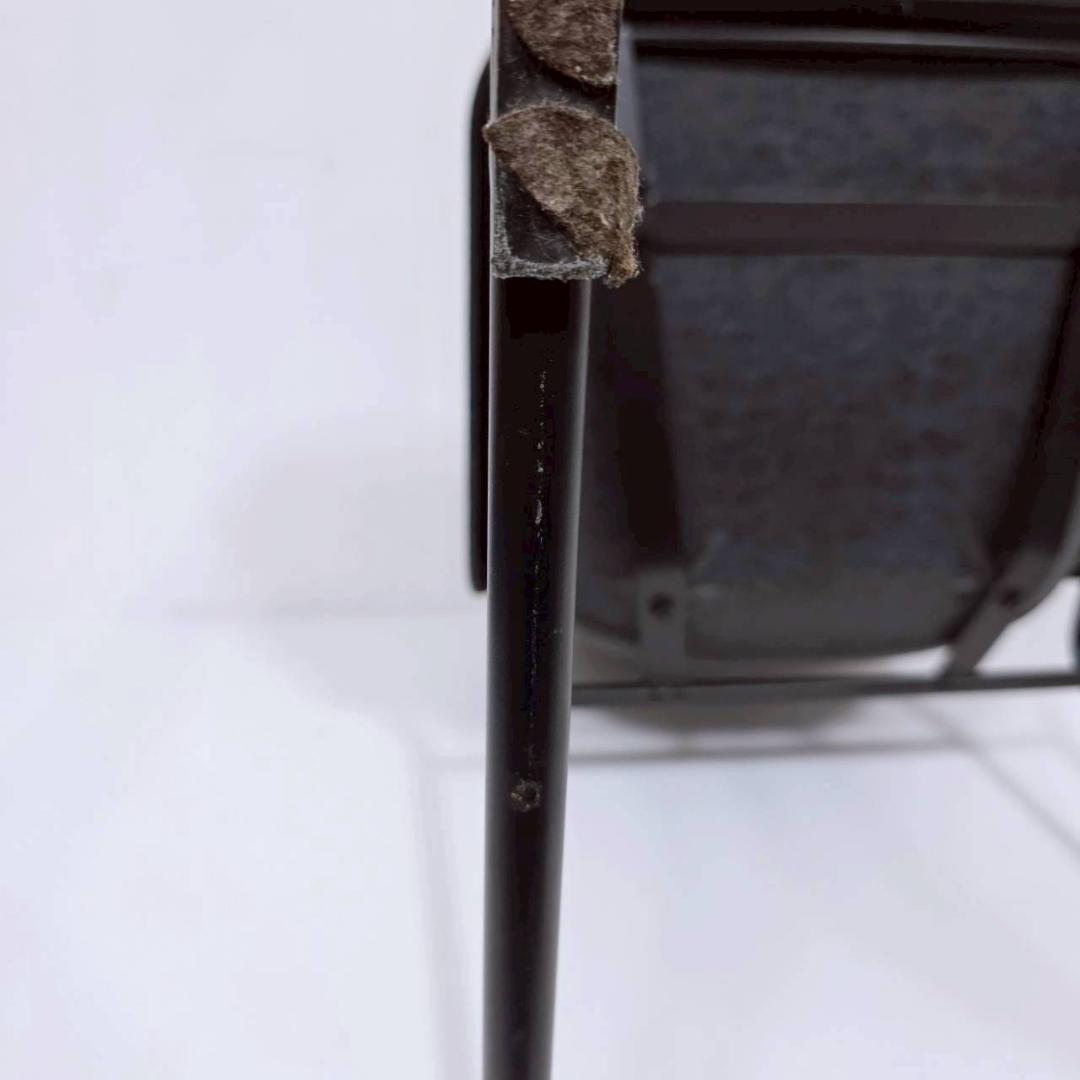 CRASHGATE Knot antiques ログチェア ヴィンテージブラック