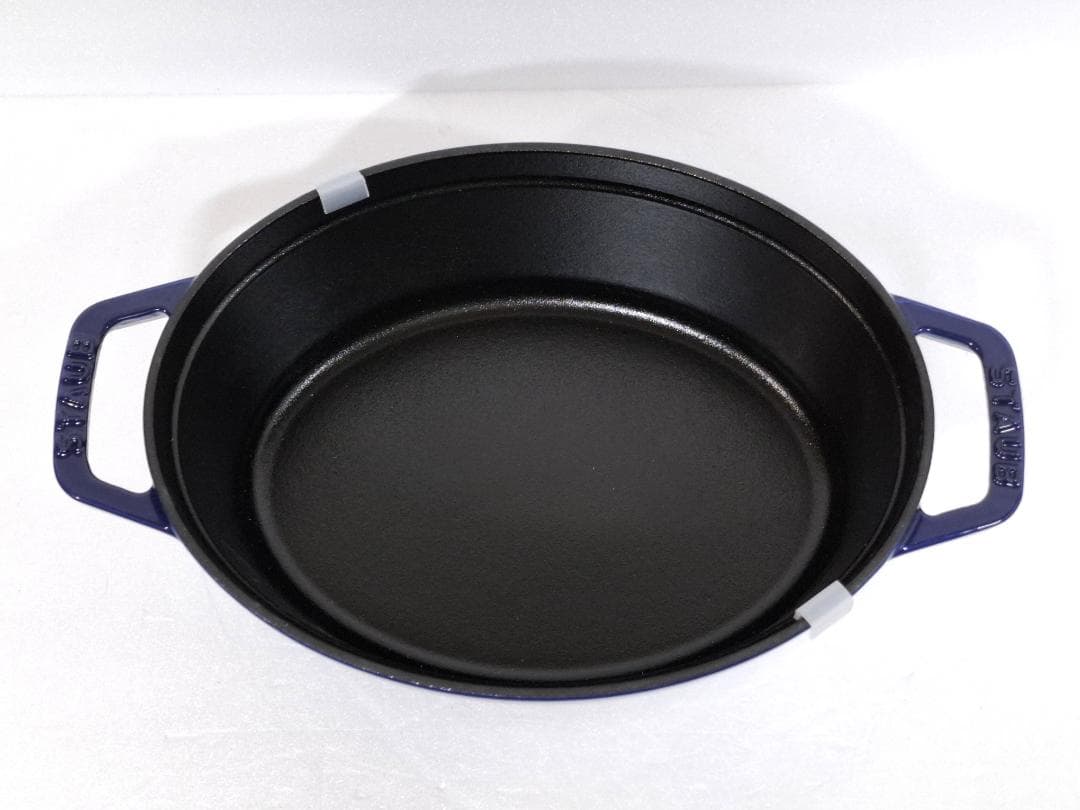 新品★ストウブ STAUB★ピコ・ココット オーバル★23cm★ロイヤルブルー