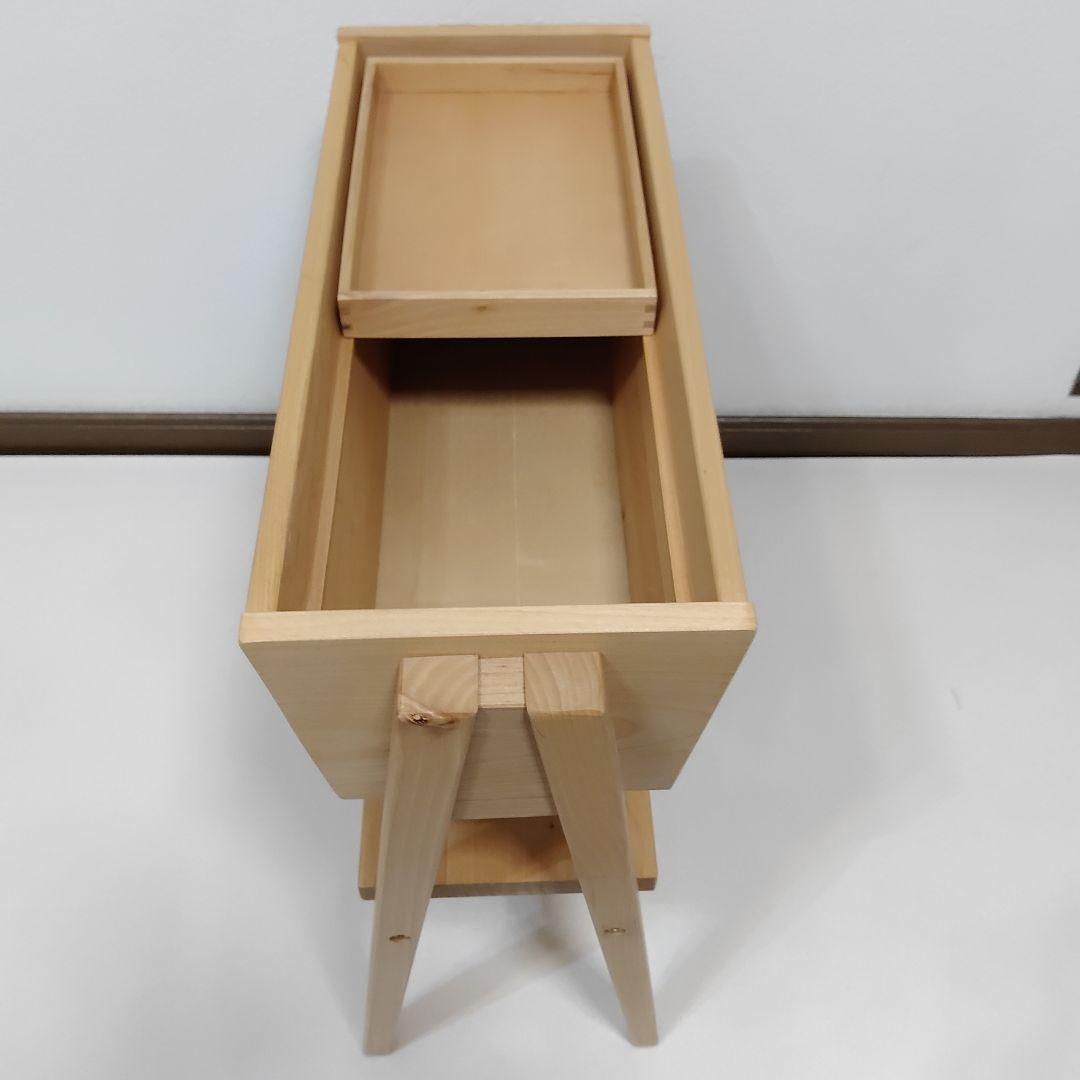 天然木 サイドラック シェルフ 棚 サイドテーブル マルチサイドラック