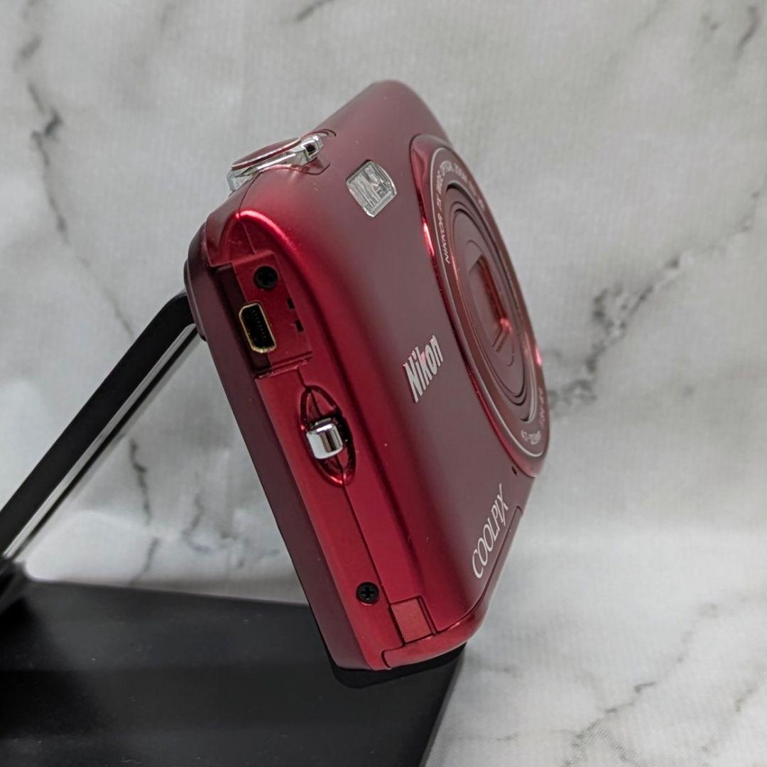 ​Nikon ニコン COOLPIX S3500 レッド デジカメ コンデジ