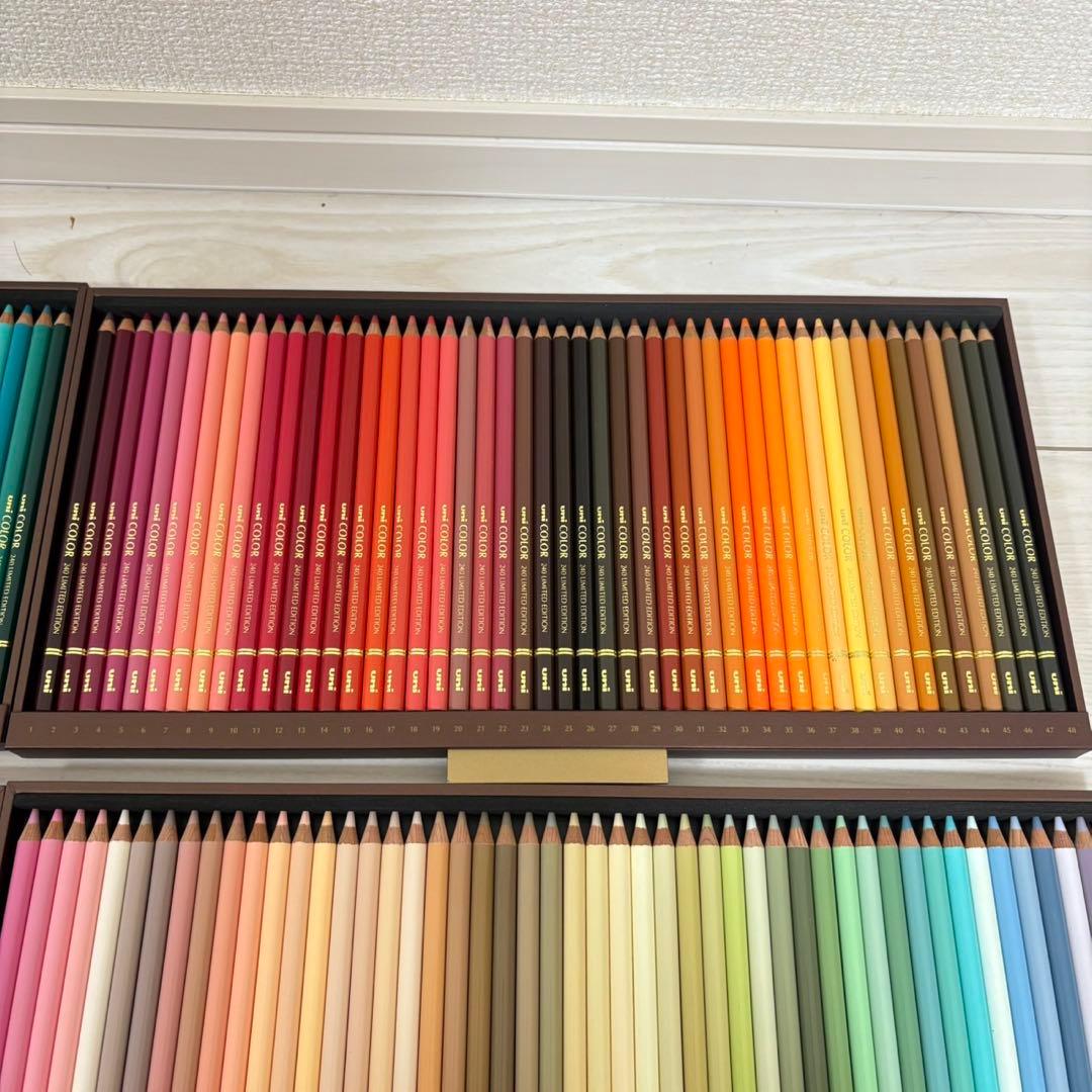 三菱鉛筆 ユニー 240色 セット リミテッドエディション 限定50周年 記念