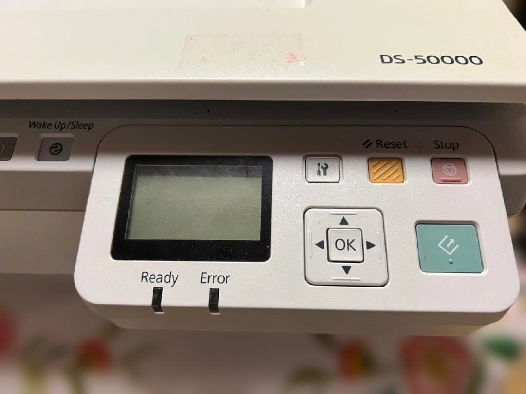 EPSON A3対応カラースキャナ DS-50000 スキャン枚数わずか59枚