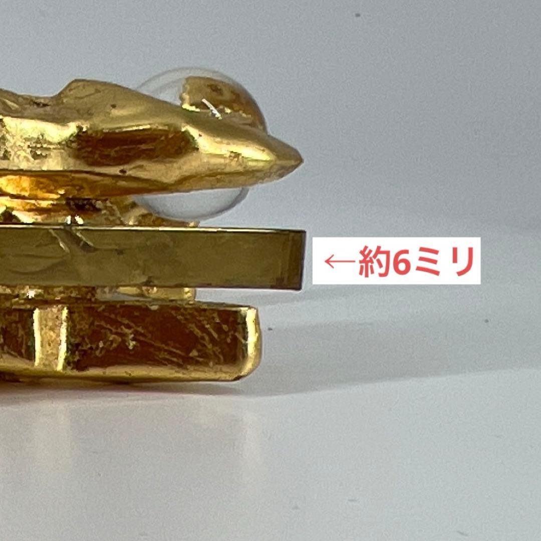 端午の節句　飾竜頭木彫金箔張り水晶玉付き