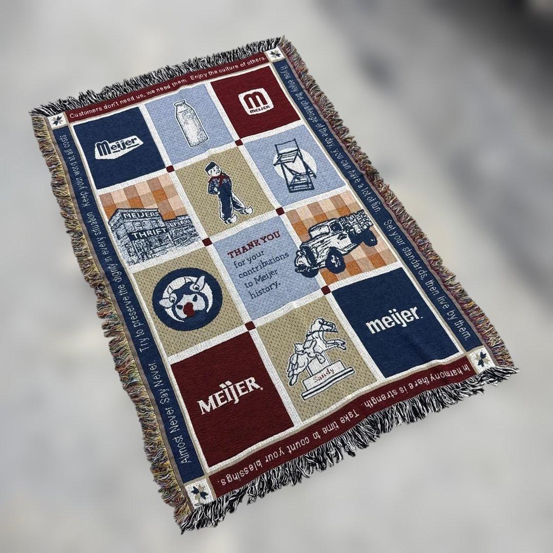 スーパー　マイヤー　ブランケット　マルチカバー　ソファーカバー　140x93