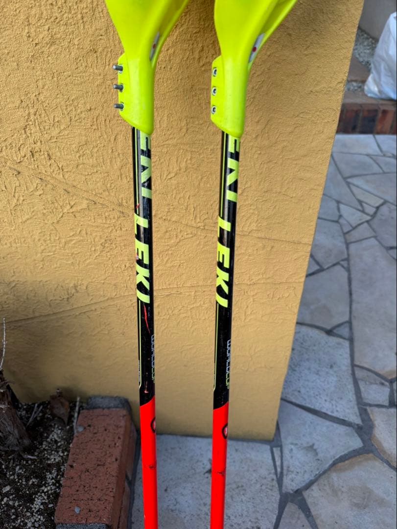 LEKI WCR LITE SL 3D 113cmへ加工済み アルミ
