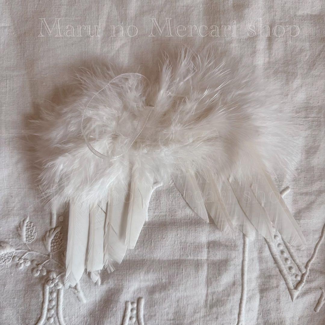 フランスアンティーク　ドール用　コルセット　羽　トゥシューズ　レース　フレンチ