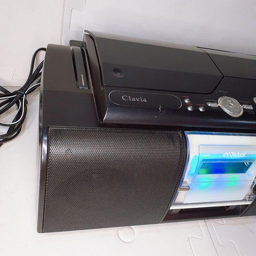 【レア】VICTOR RC-L1MD-8 ブラック CD・MD・ラジカセ