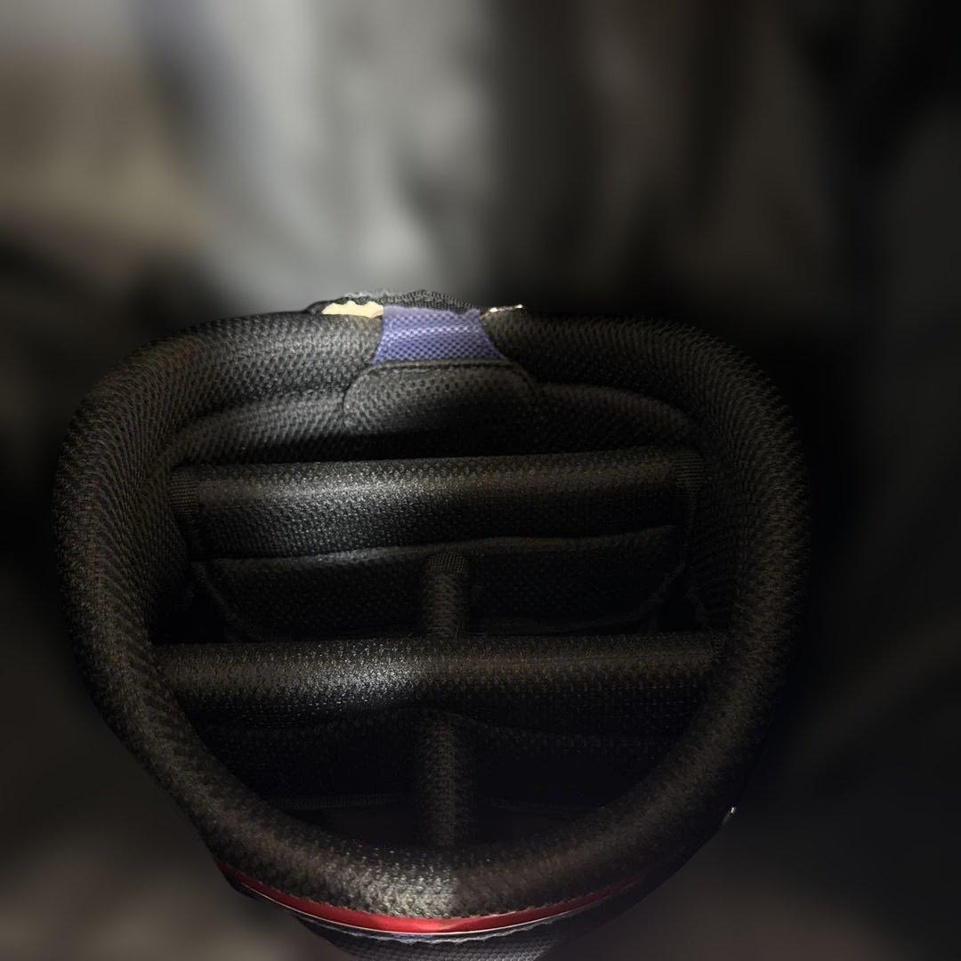 フード付きSRIXON キャディバック 9.0型 トリコロール3.1kg 新品