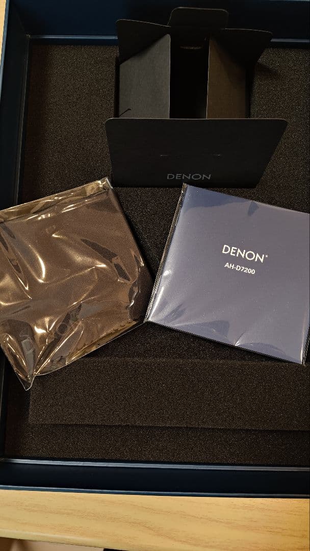 セール週末　未使用に近い DENON AH-D7200 有線ヘッドフォン　領収書