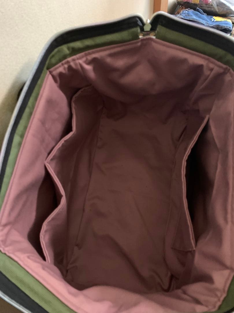 【SA】ワイヤー口金ボストンバッグ(L)×1、(小)×1、四角トートバッグ