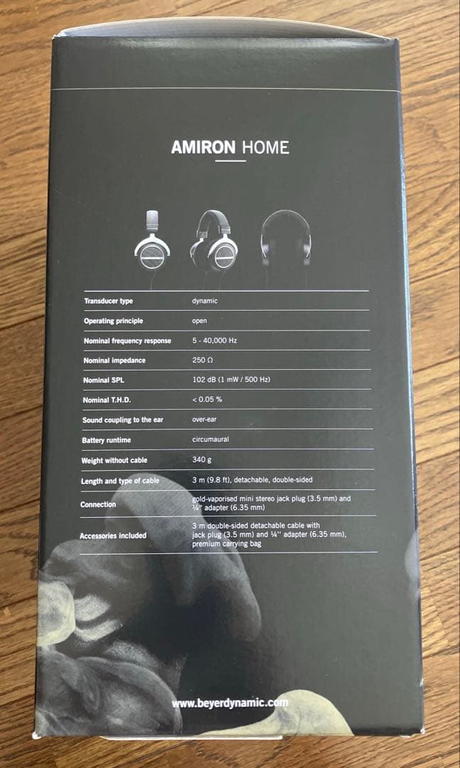 【美品】beyerdynamic AMIRON  有線ヘッドホン