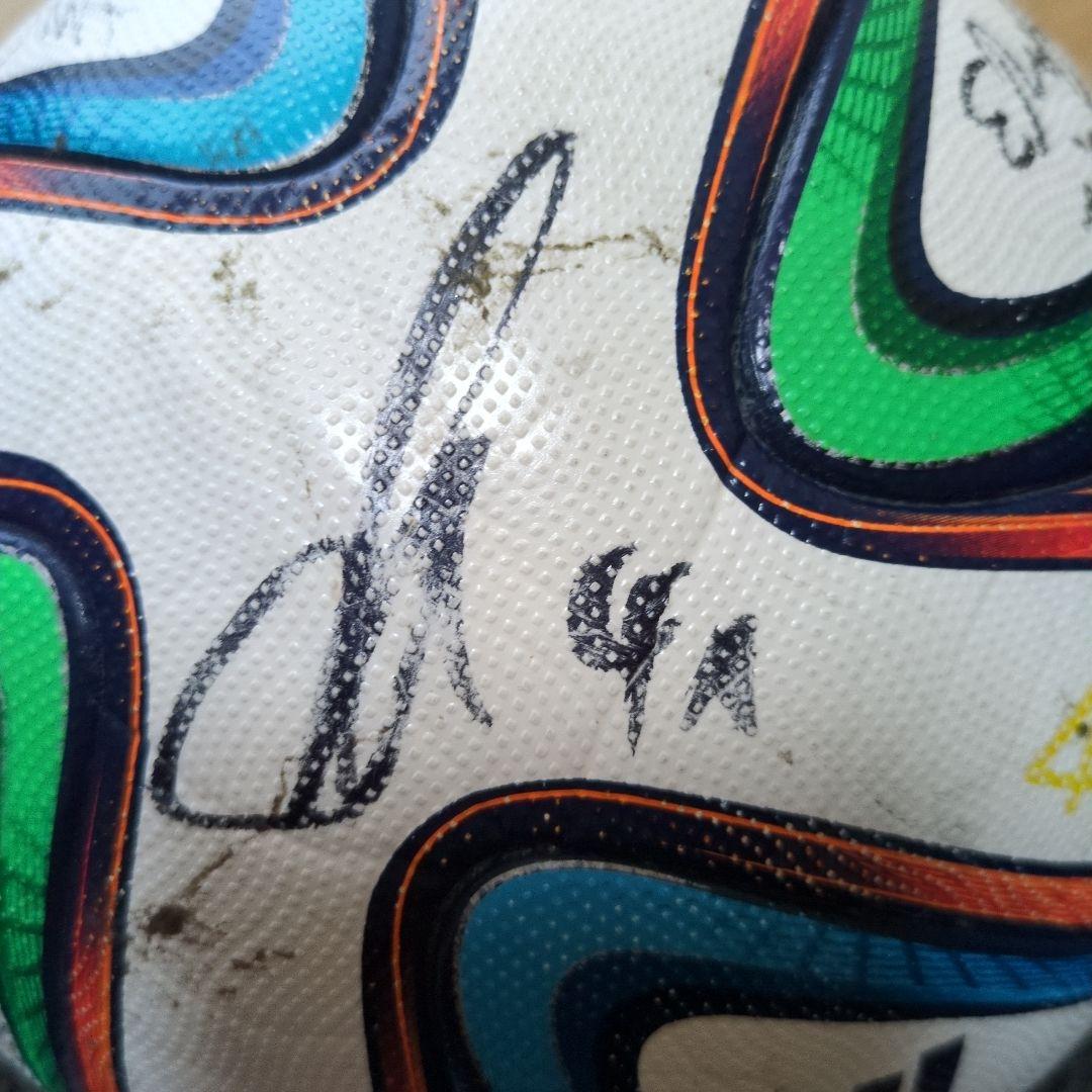 adidas brazuca FIFAワールドカップ2014 サイン入り