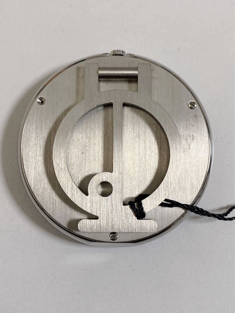 希少 dunhill ダンヒル 置時計 05.01222 ラウンド クォーツ