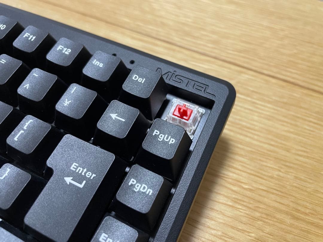 Barocco Mistel MD770JIS(日本語配列) 赤軸