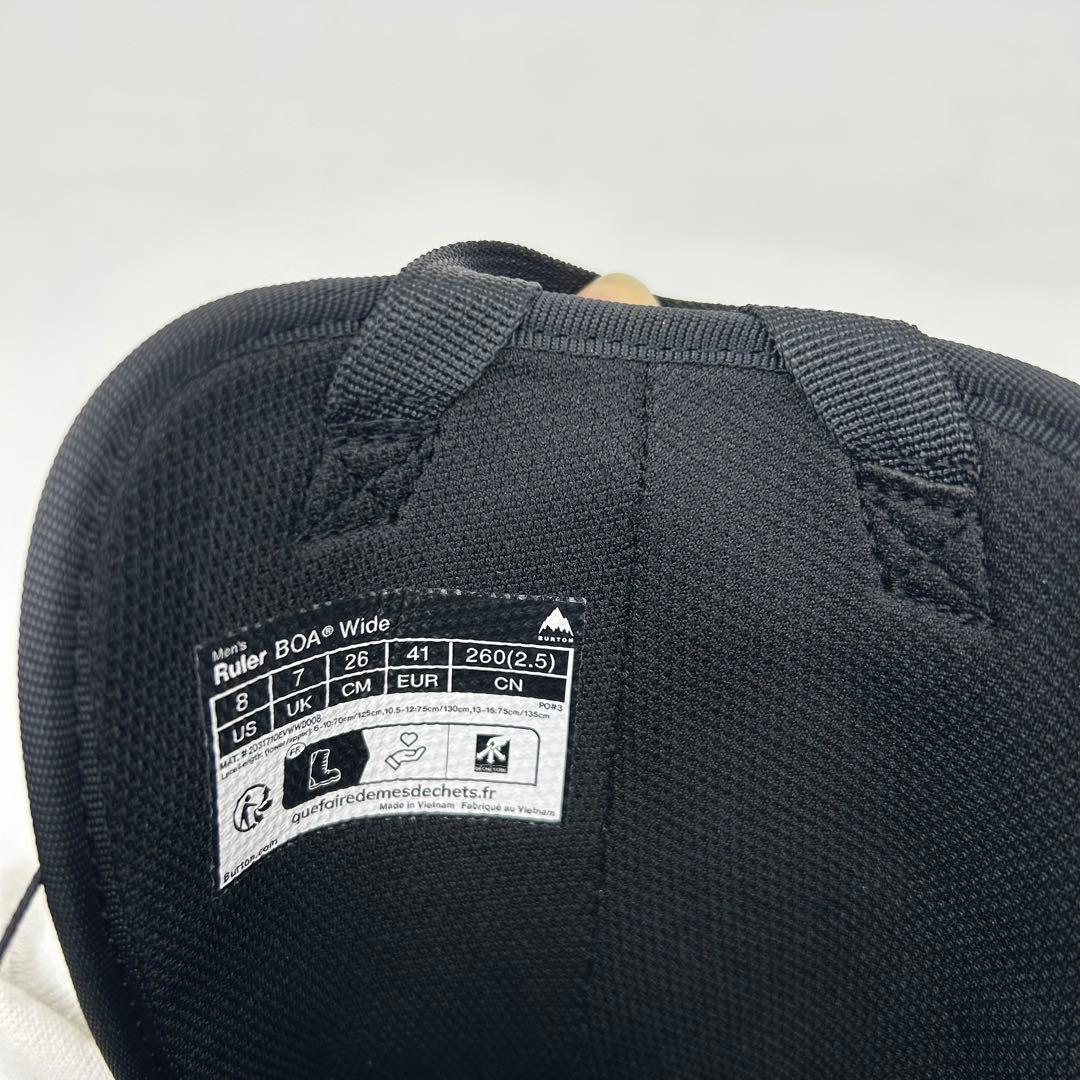 【新品】BURTON RULER WIDE 26cm 新モデル