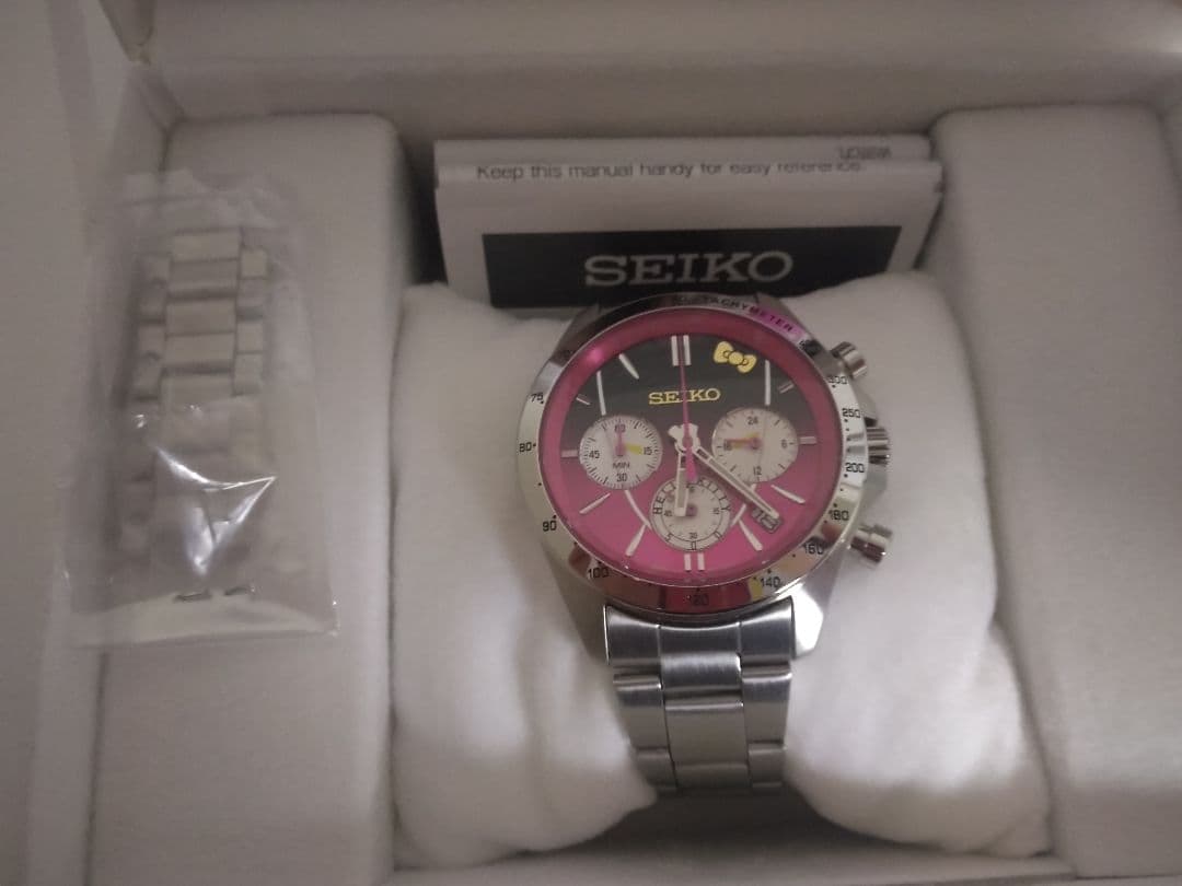『再値下げ』ハローキティ　500系新幹線25周年　SEIKO 限定モデル時計