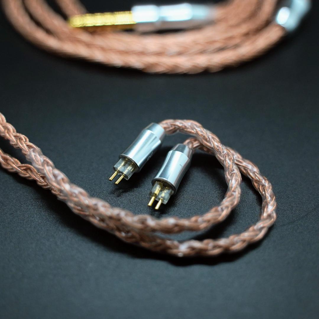 【1点のみ】16コア 7N高純度単結晶銅無メッキ CIEM 2Pin/4.4mm