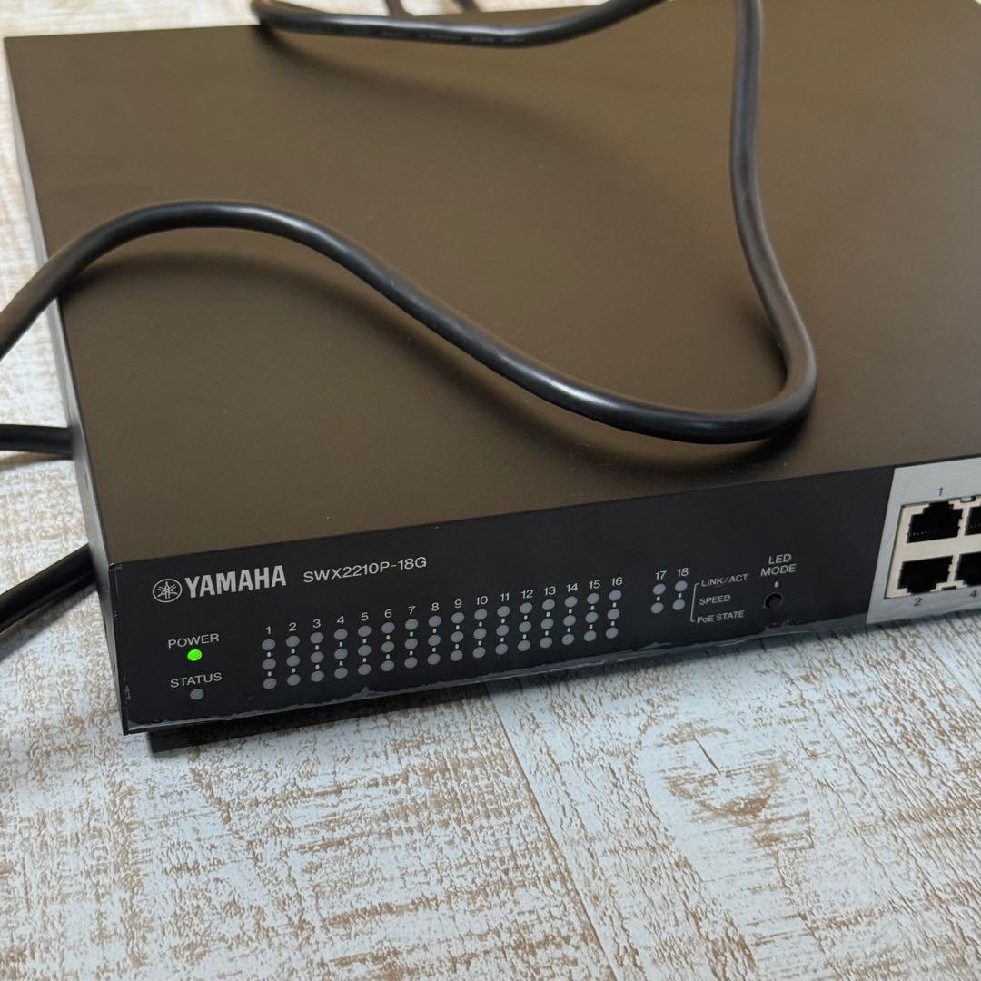 YAMAHA SWX2210P-18G ヤマハ　16ポート スイッチングハブ