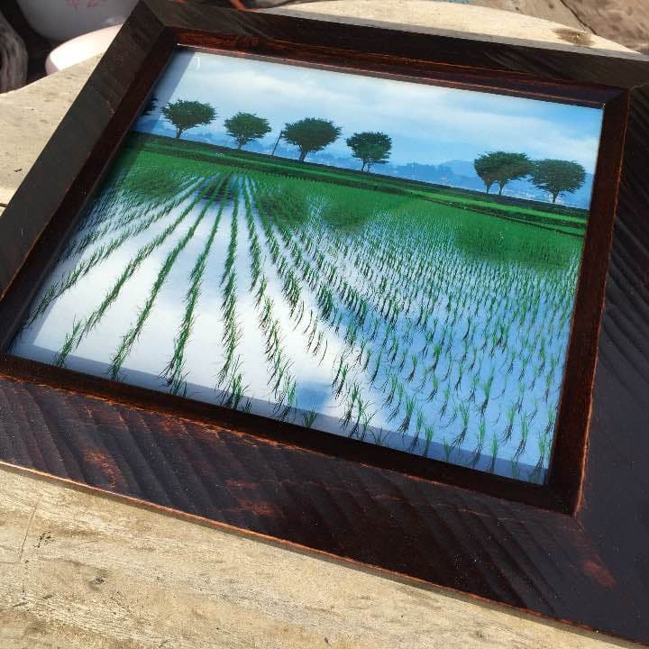 ☆【漆塗り】 フォトフレーム  大  壁掛け用  ☆