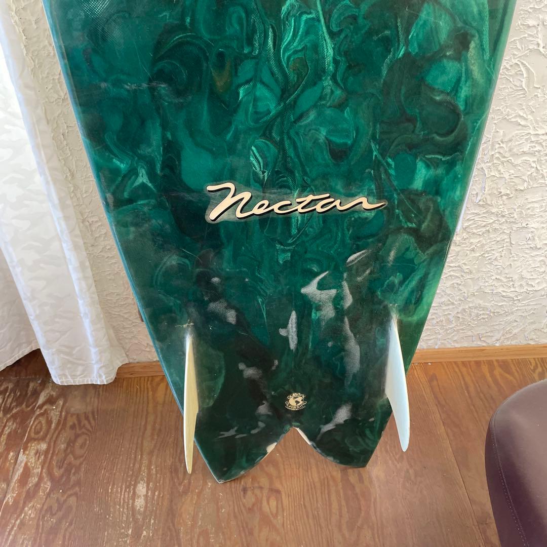 エレファン専用 Nectar グリーン マーブルフィッシュテール　185センチ