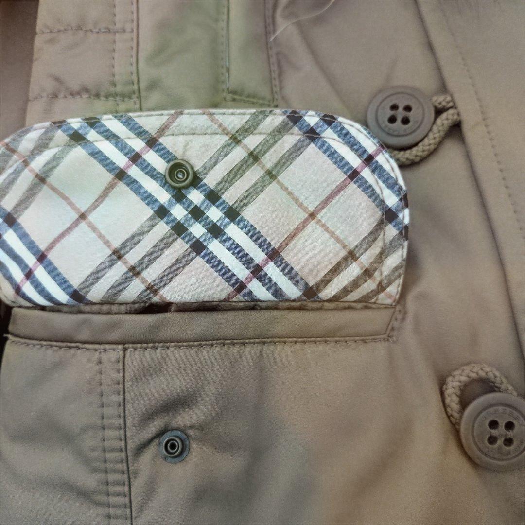 Kanama バーバリーブルーレーベル モッズコート チェック柄 未着用