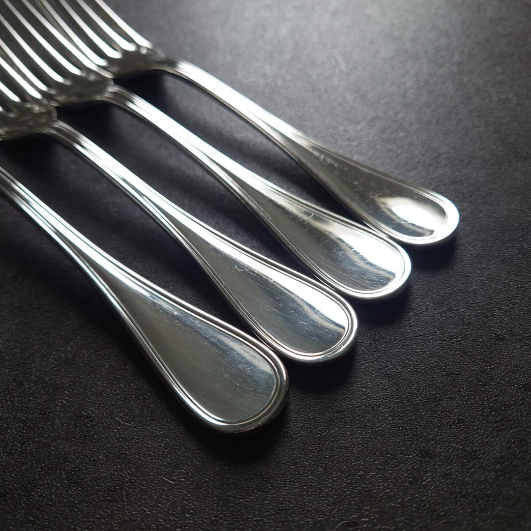 美品 希少 クリストフル アルビ デザートフォーク ナイフ 2点