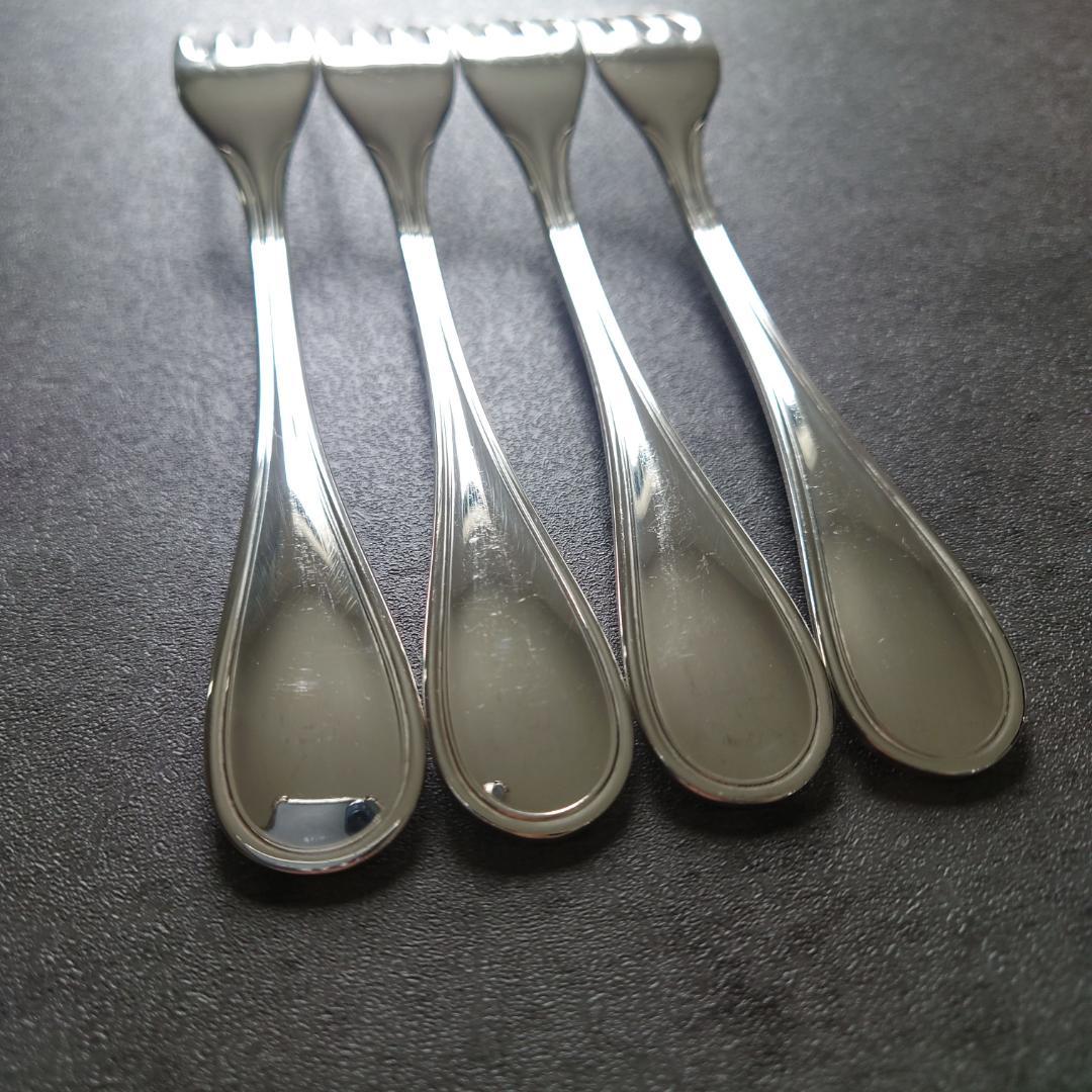 美品 希少 クリストフル アルビ デザートフォーク ナイフ 2点