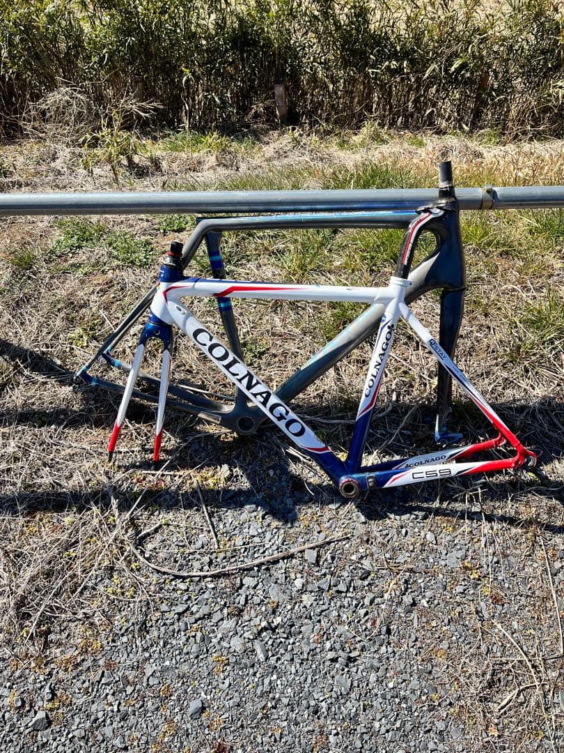 COLNAGO C59 ロードバイクフレーム 50サイズ 訳あり